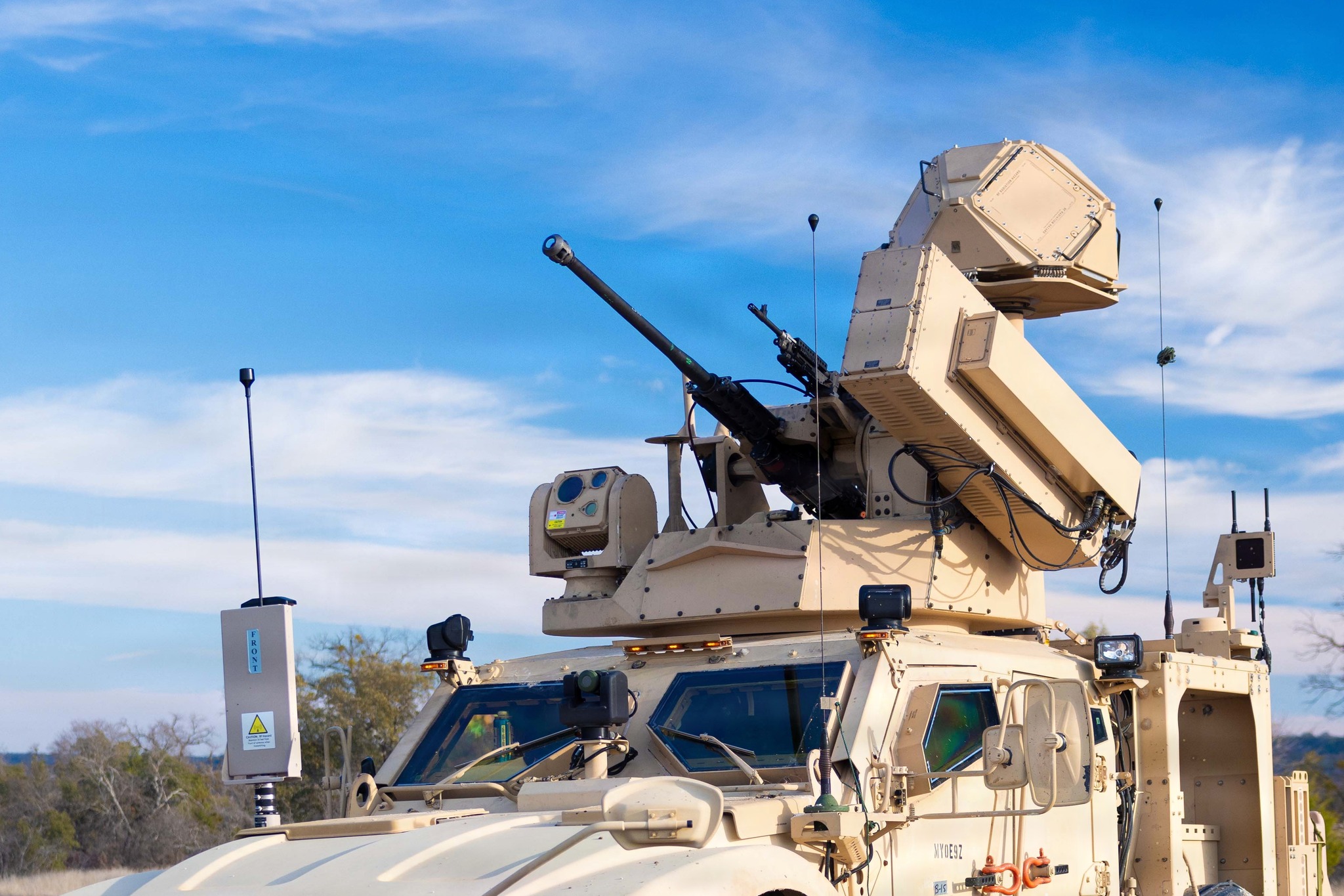 美軍在德州展示M-LIDS反無人機系統