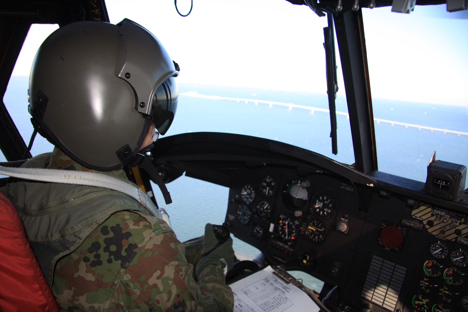 日本陸上自衛隊 第1直升機團 CH-47JA重型直升機