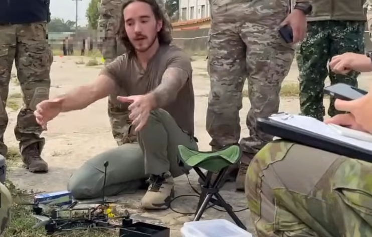 俄烏戰場美籍傭兵分享無人機作戰在台灣的挑戰 全國話題