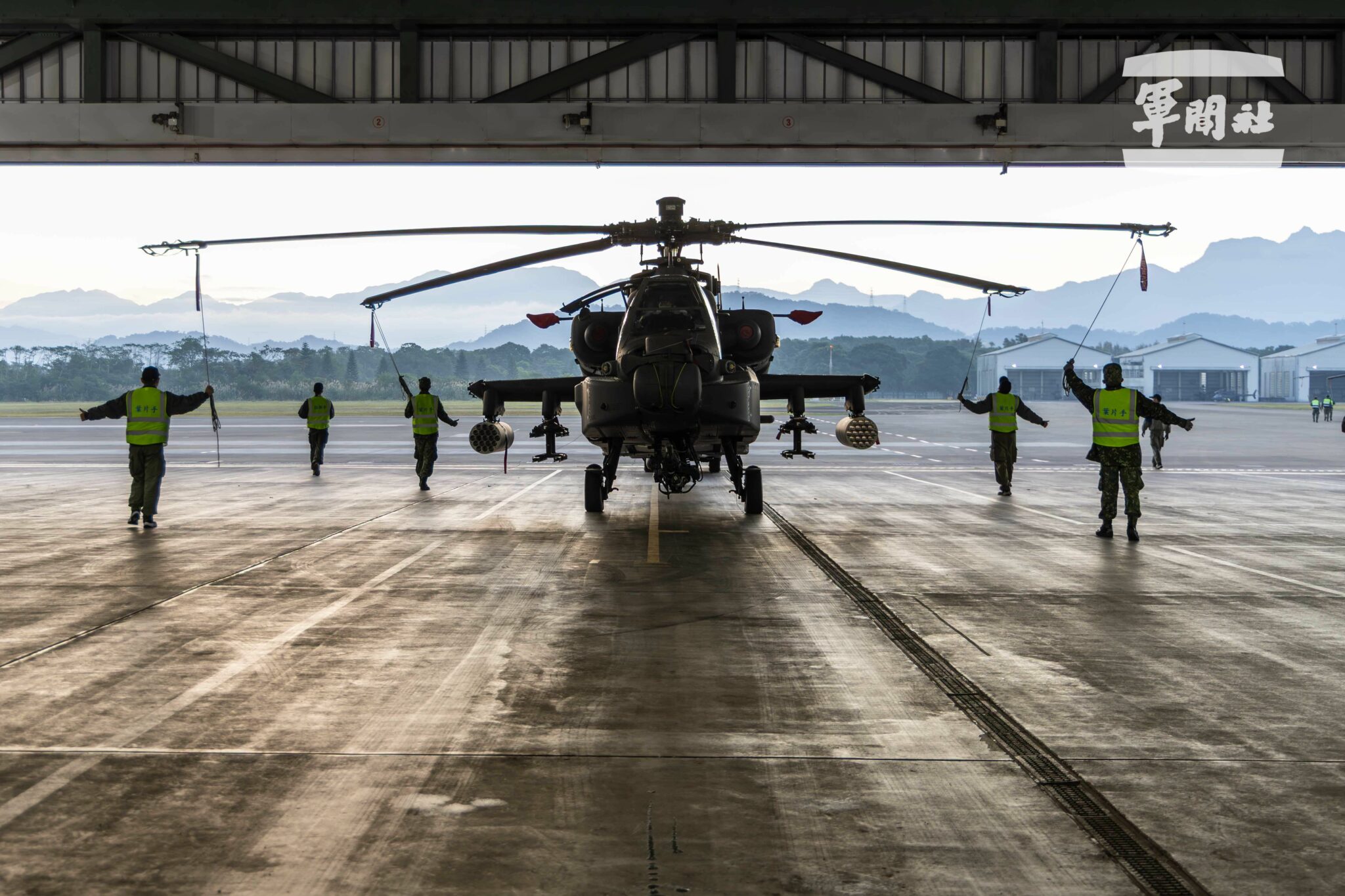 陸軍航空第601旅春節守護國人平安過好年