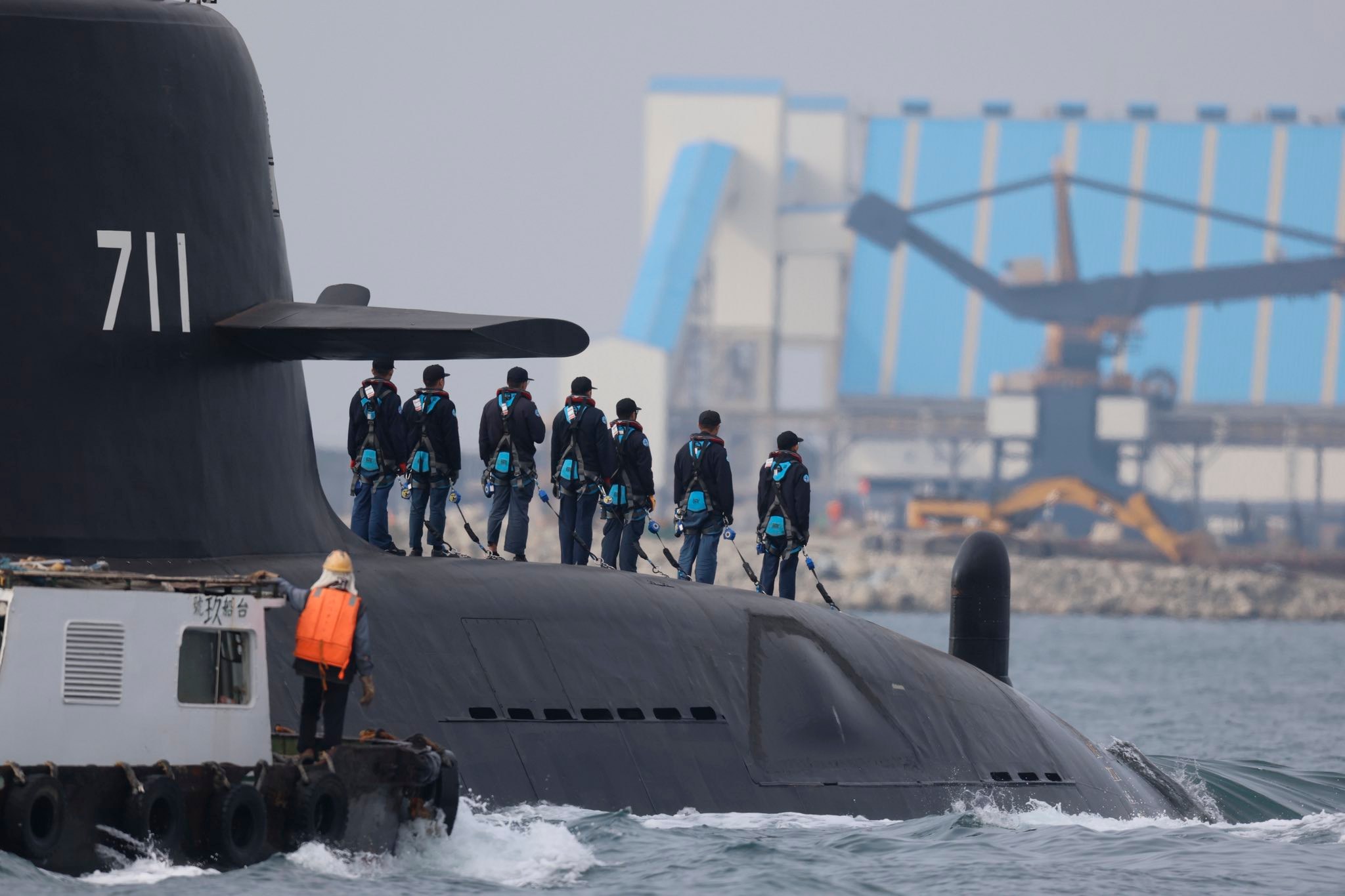 海鯤再次出海測試 是否六月交艦 不必過度期待