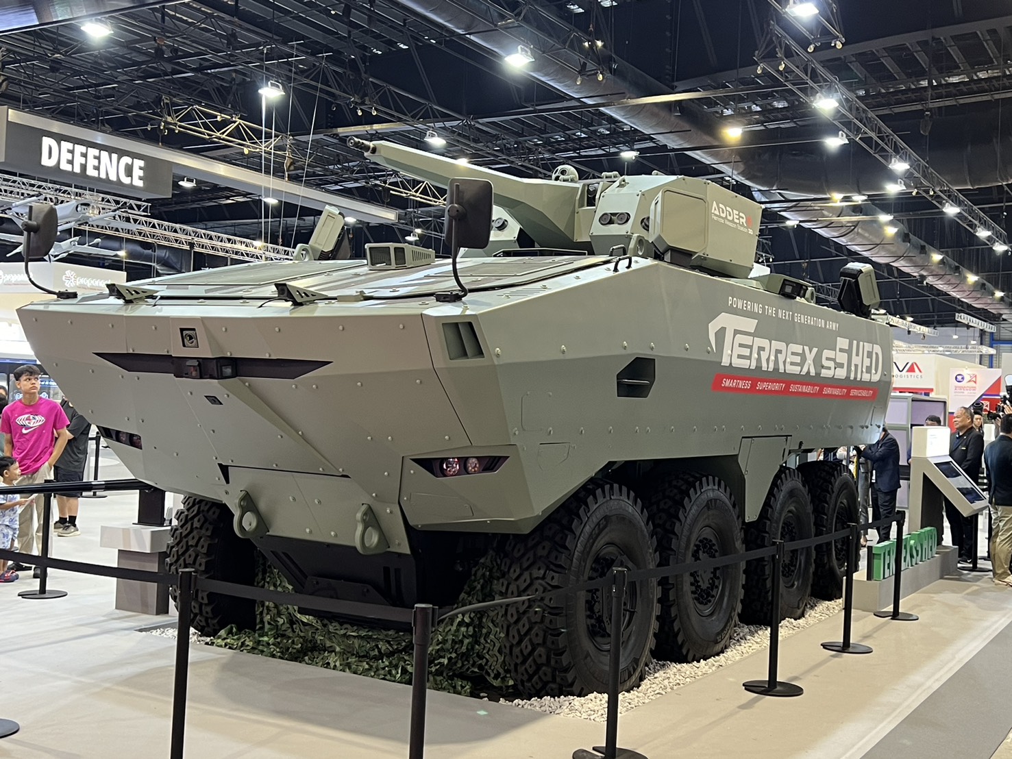 因應印太新情勢及科技趨勢 新加坡發展下一代「TERRES S5 HED」裝步戰車