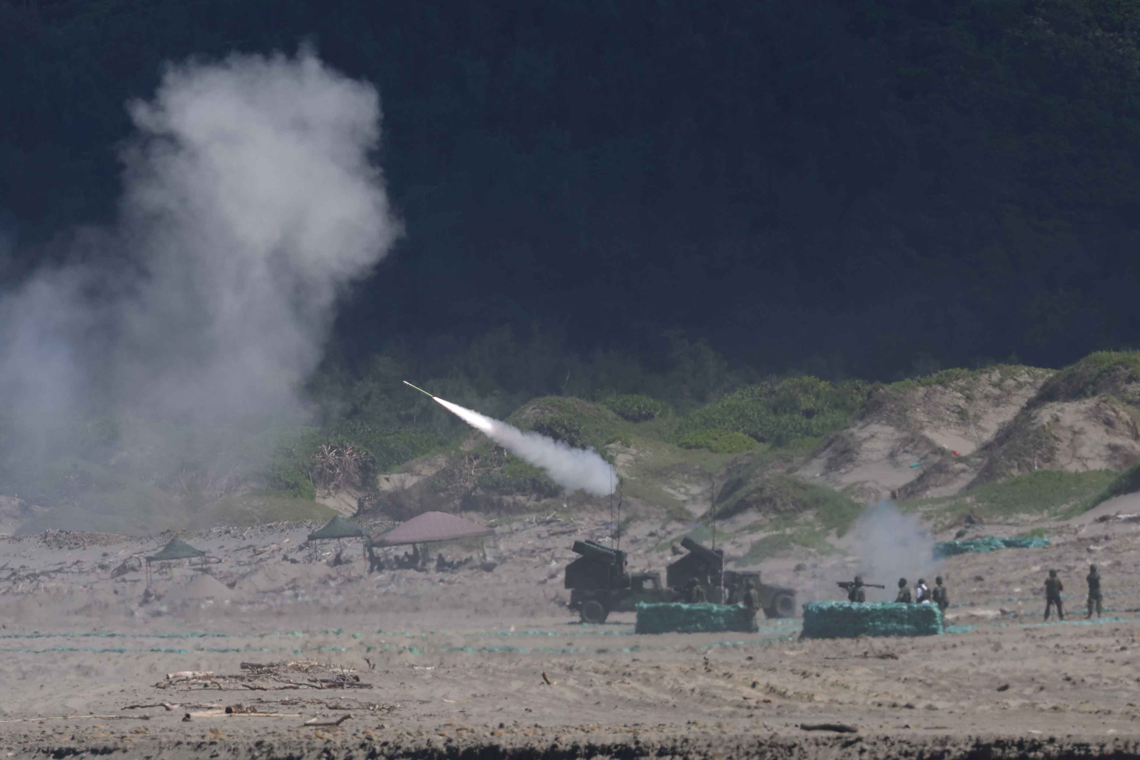 「陸軍115年精準飛彈射擊操演」展現平時訓練成果