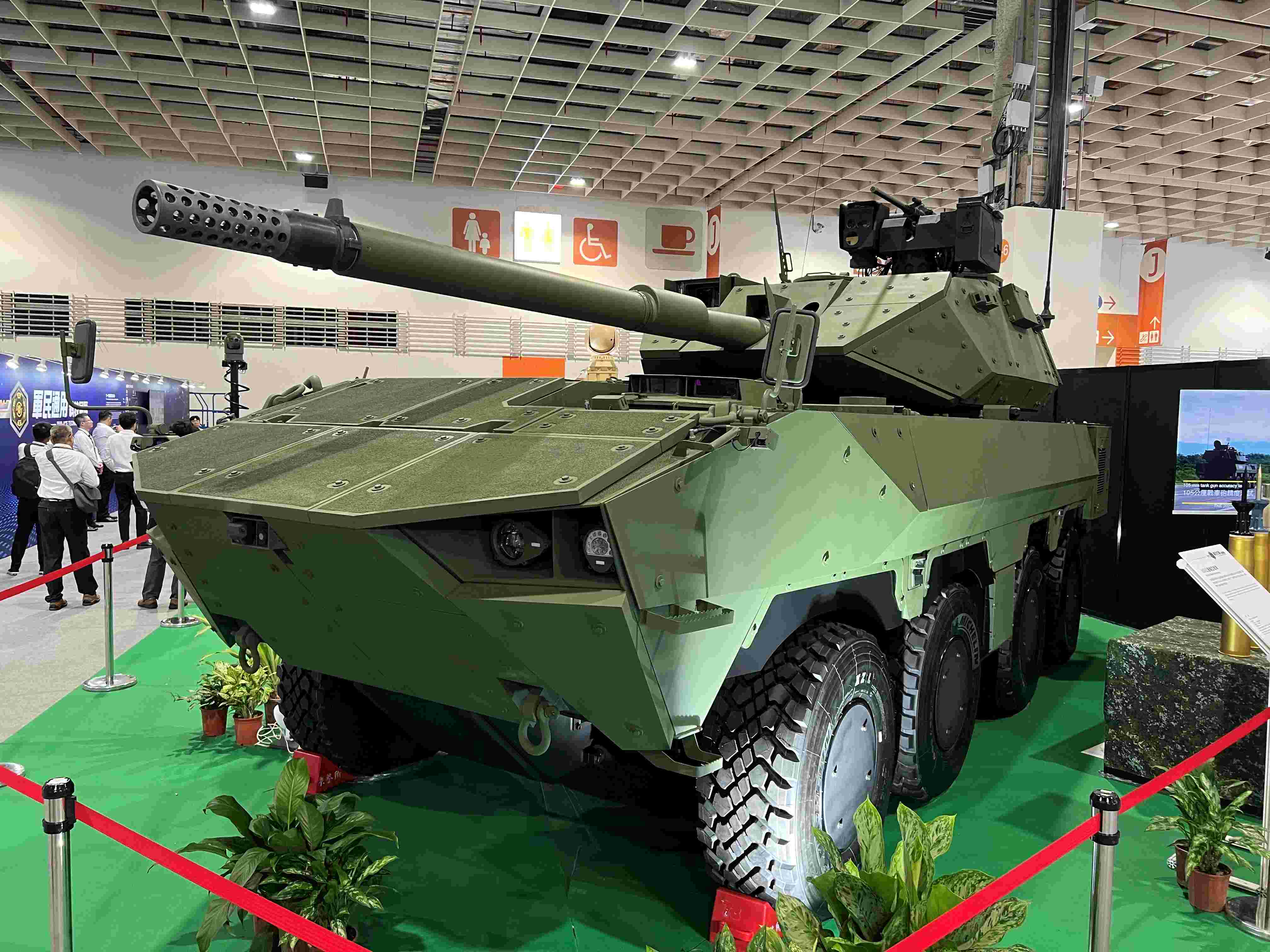 「獵豹」8x8戰砲車建購案列入陸軍5年兵力整建計劃