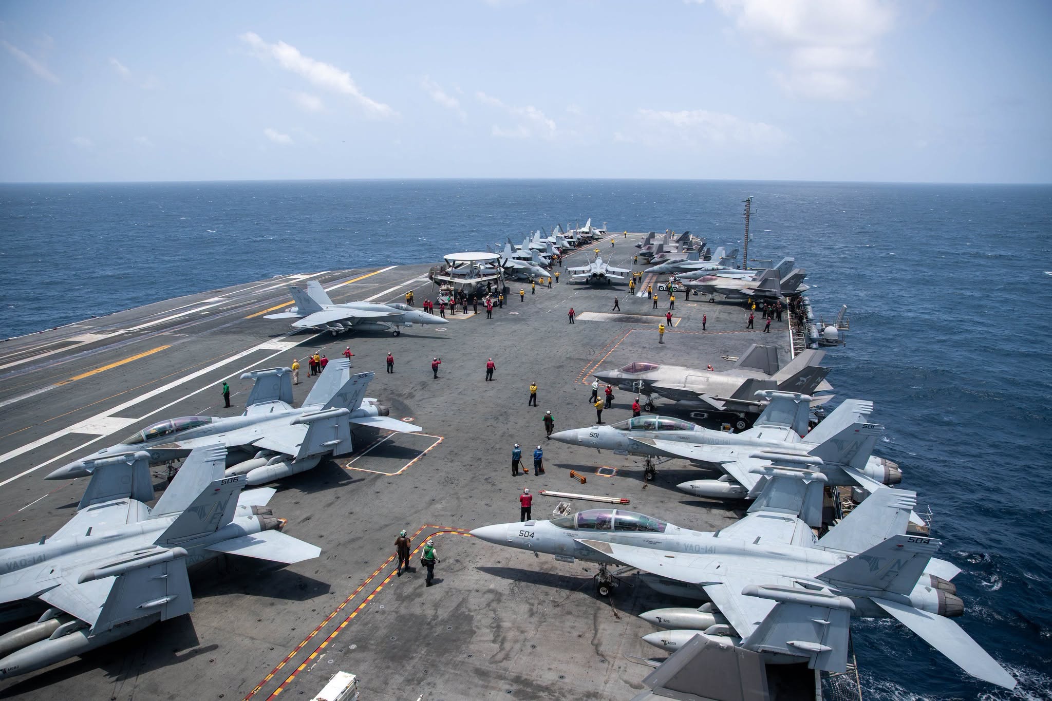 美軍航空母艦之亂 西太平洋戰力真空 