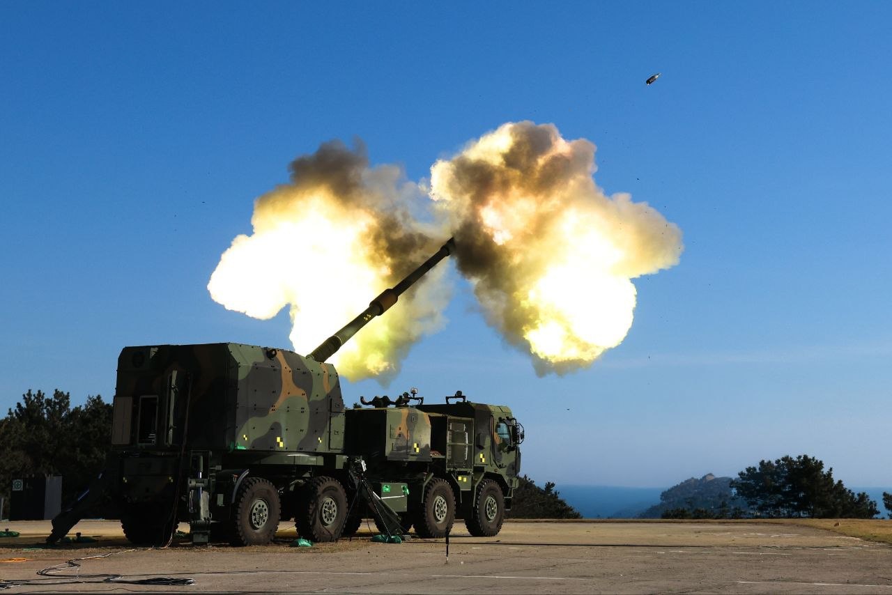 韓國 K9自走砲通過美軍測試   有望替代M777牽引榴砲