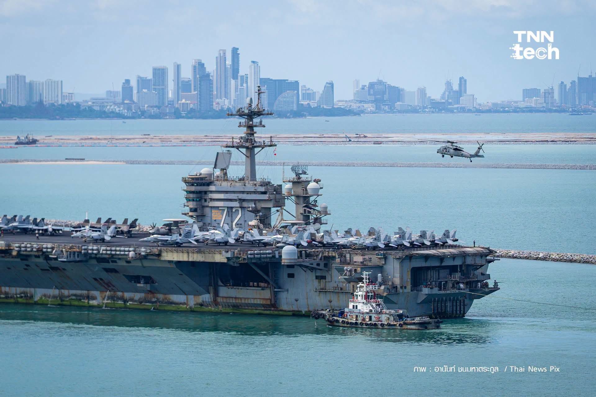 美軍林肯號航艦艦容斑駁引發議論 但美軍航艦戰力仍屈世界第一